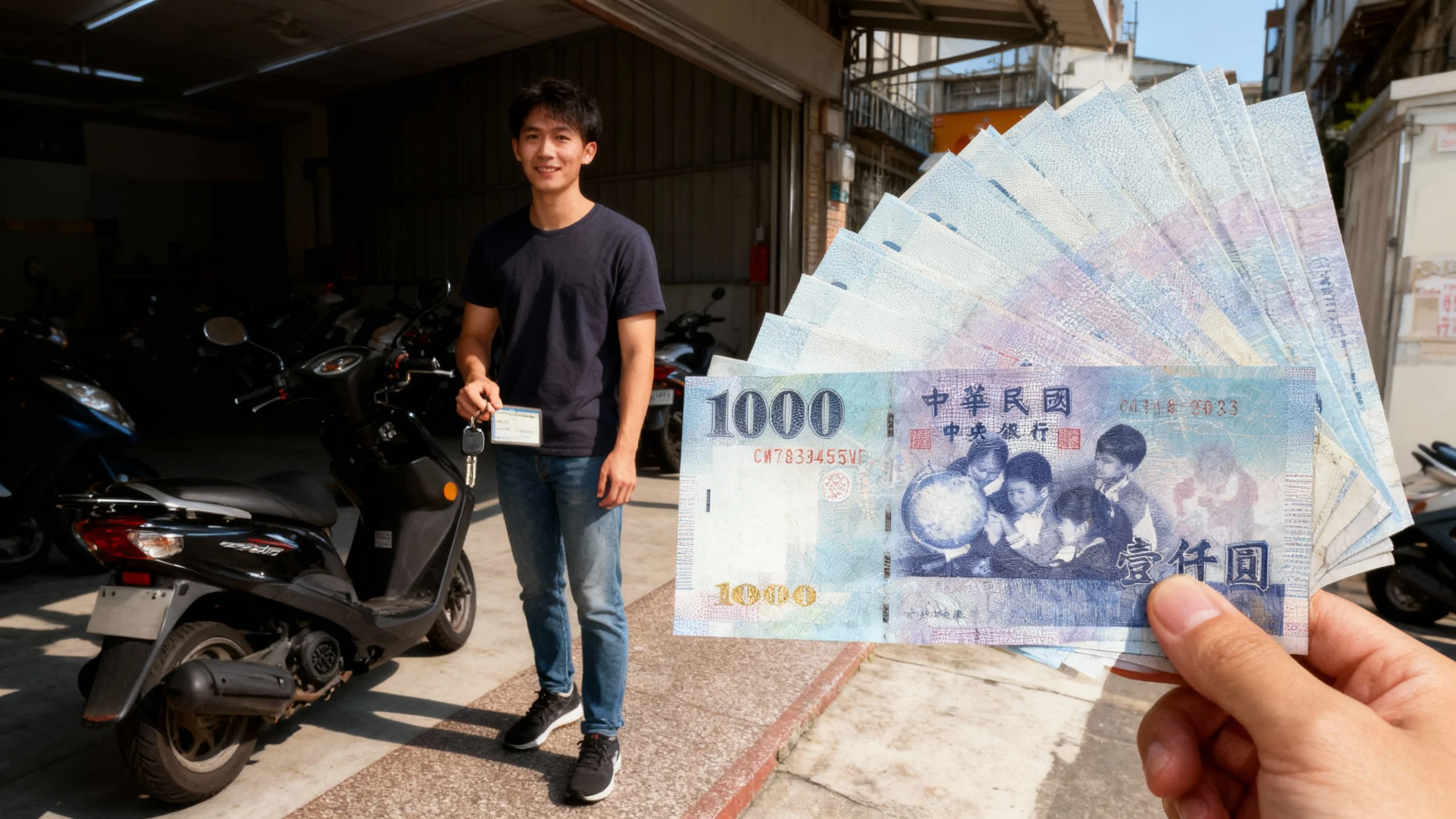 台南機車借款｜取得資金與機車鑰匙